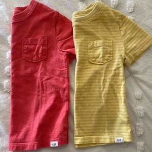 Toddler 2 Gap pocket tee bundle
